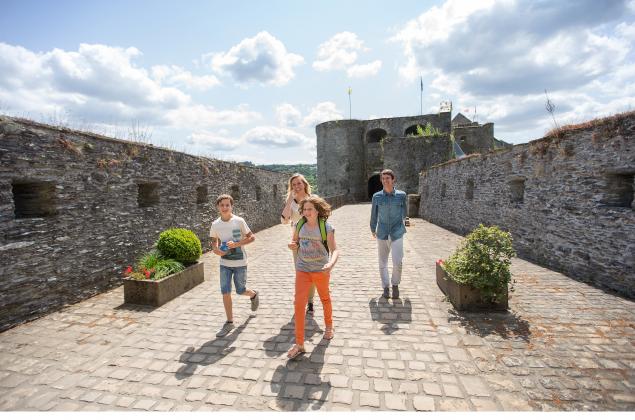 Bouillon Castle, perfect for families