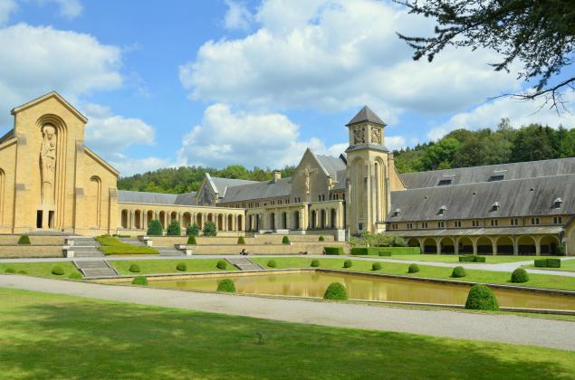 Orval Abbey, new building