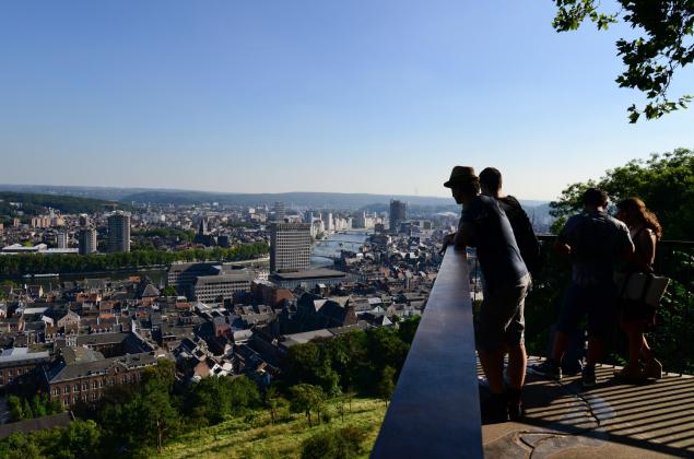 Uitzicht op Luik