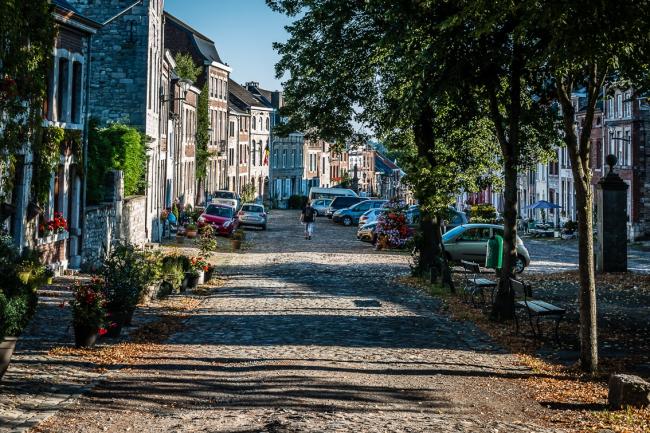 Het hart van het dorpje Limburg