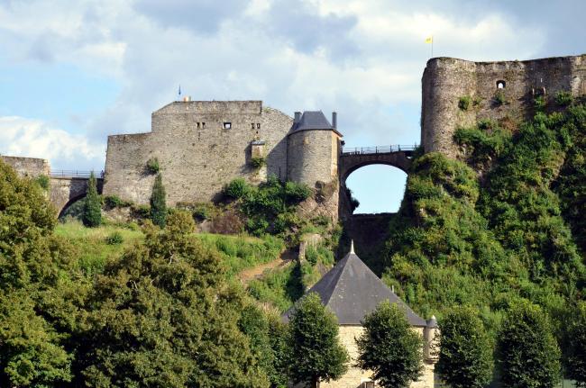 Another view of Bouillon castle