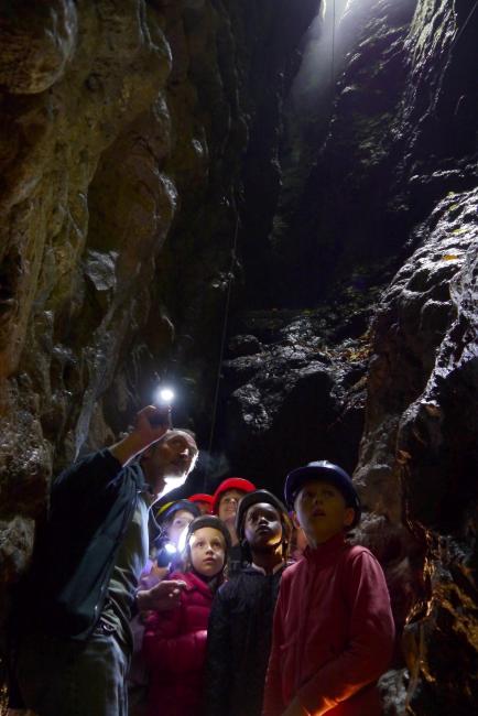 Grotte de l'Abime, la découverte de Comblain (c) Bernard Jacqmin
