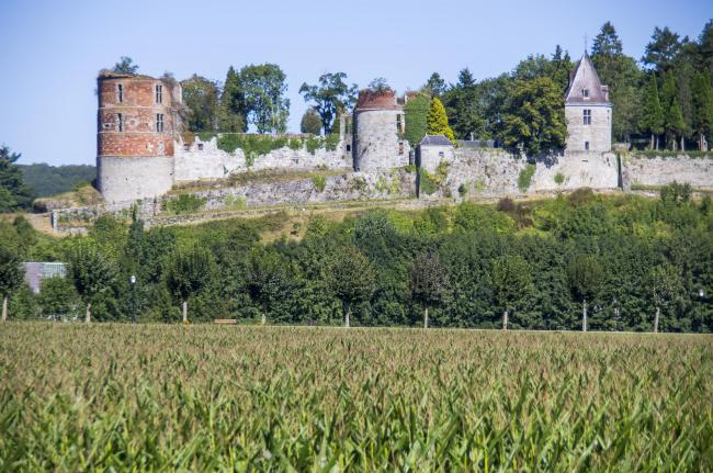 Het kasteel van Hierges, door Laëtis