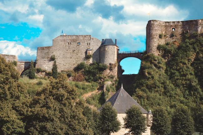 Het kasteel van Bouillon, door Pascal Willems