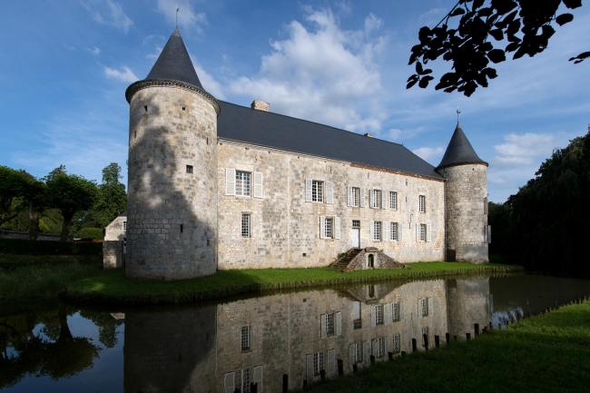Het kasteel van la Cour des Prés in Rumigny, door David Truillard