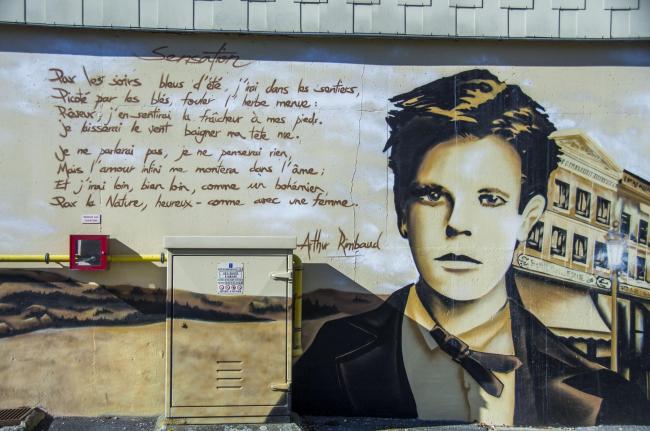 Arthur Rimbaud, hero of Charleville