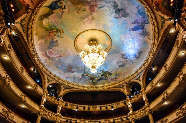 Foto van de Luikse opera door Pauline van de blog Unloved Countries