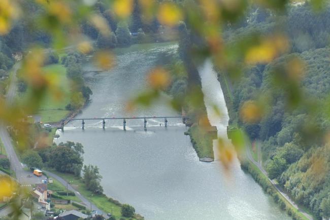 Vue sur la Meuse depuis la Roche à Sept Heures à Monthermé - Pierre Pauquay