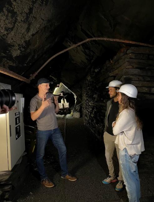 Visite guidée dans la mine d'Ardoise à Bertrix