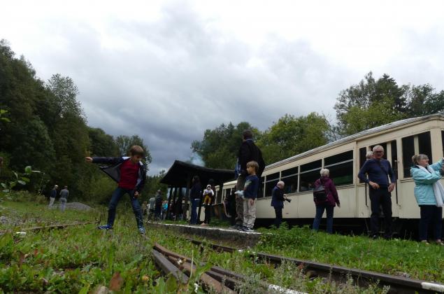 Touristische Eisenbahn  vom Aisne