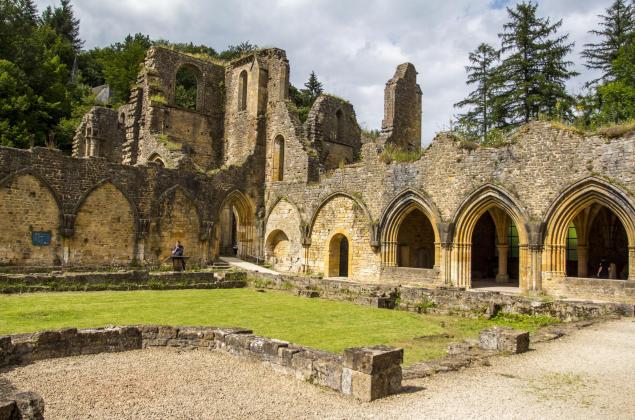 ruines de l'abbaye d'Orval