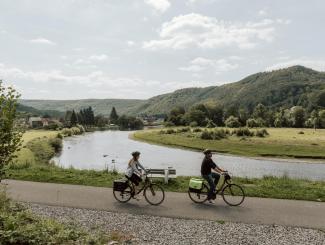 cyclistes à Monthermé © Eurocyclo