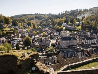 La Roche-en-Ardenne, Blick vom Schloss